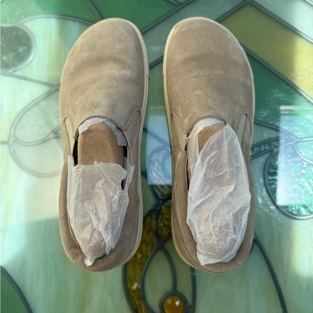 NWOT Birkenstock Oswego Suede Leather SlipOn Sneakers Shoes 38 EU/ W7-7.5 - Picture 5 of 12